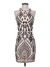 Jump Apparel Graphic Pink Gray Cocktail Dress Size 3 - 4 - photo 1