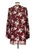 Maurices 100% Polyester Burgundy 3/4 Sleeve Blouse Size L - photo 2