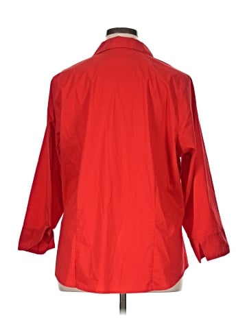 Riders by Lee 3/4 Sleeve Button-Down Shirt (view 2)