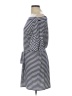 Donna Morgan Stripes Blue Casual Dress Size L (estimated) - photo 5
