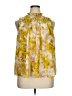 Joie 100% Polyester Yellow Sleeveless Blouse Size XL - photo 1
