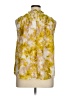 Joie 100% Polyester Yellow Sleeveless Blouse Size XL - photo 2