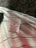 Unbranded Stripes Ivory Short Sleeve Blouse Size XL - photo 7
