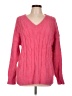 Lucky Brand Pink Pullover Sweater Size L - photo 1