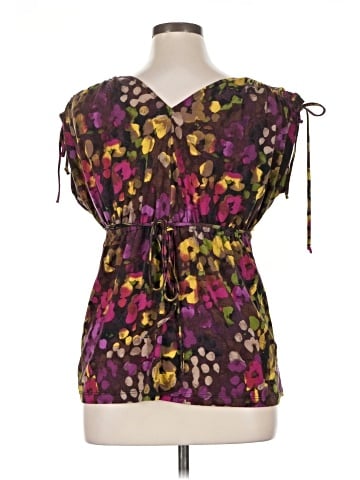 Pure Energy Short Sleeve Blouse (view 2)