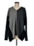 CAbi Color Block Gray Pullover Sweater Size M - photo 1