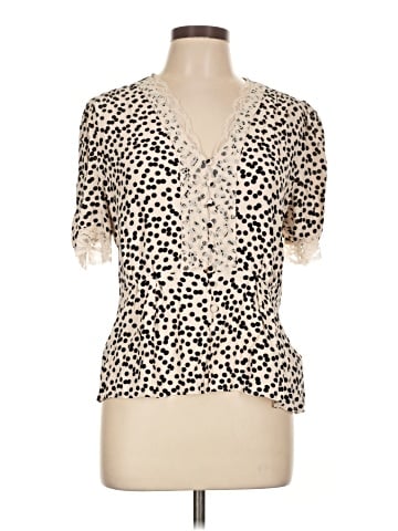 M&S Short Sleeve Blouse (view 1)