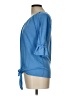 Cure Blue 3/4 Sleeve Top Size L - photo 5