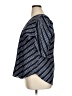 Ryegrass 100% Polyester Blue Short Sleeve Blouse Size 1X - photo 5