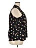 Nic + Zoe 100% Polyester Black Sleeveless Blouse Size XXL - photo 4