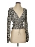 Zara Ivory Long Sleeve Top Size S - photo 1