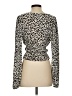 Zara Ivory Long Sleeve Top Size S - photo 2