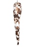 WeWoreWhat Animal Print Brown Jeans Size 27 waist - photo 5