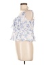 1.State 100% Polyester Blue Sleeveless Blouse Size L - photo 5