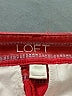 Ann Taylor LOFT 100% Cotton Stripes Red Shorts Size 0 - photo 5