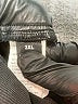 Unbranded 100% Polyester Metallic Silver Faux Leather Skirt Size 3X - photo 3