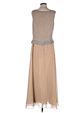 chadwicks evening dresses Blue Square Evening Dress With Long Sleeve Plus Size LA72032N – SERENE HILL