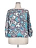 Chico's Paisley Teal Pullover Sweater Size XXL (4) - photo 1