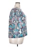 Chico's Paisley Teal Pullover Sweater Size XXL (4) - photo 4