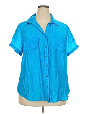 DressBarn Short Sleeve Blouse (view 1)