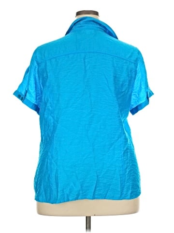 DressBarn Short Sleeve Blouse (view 2)