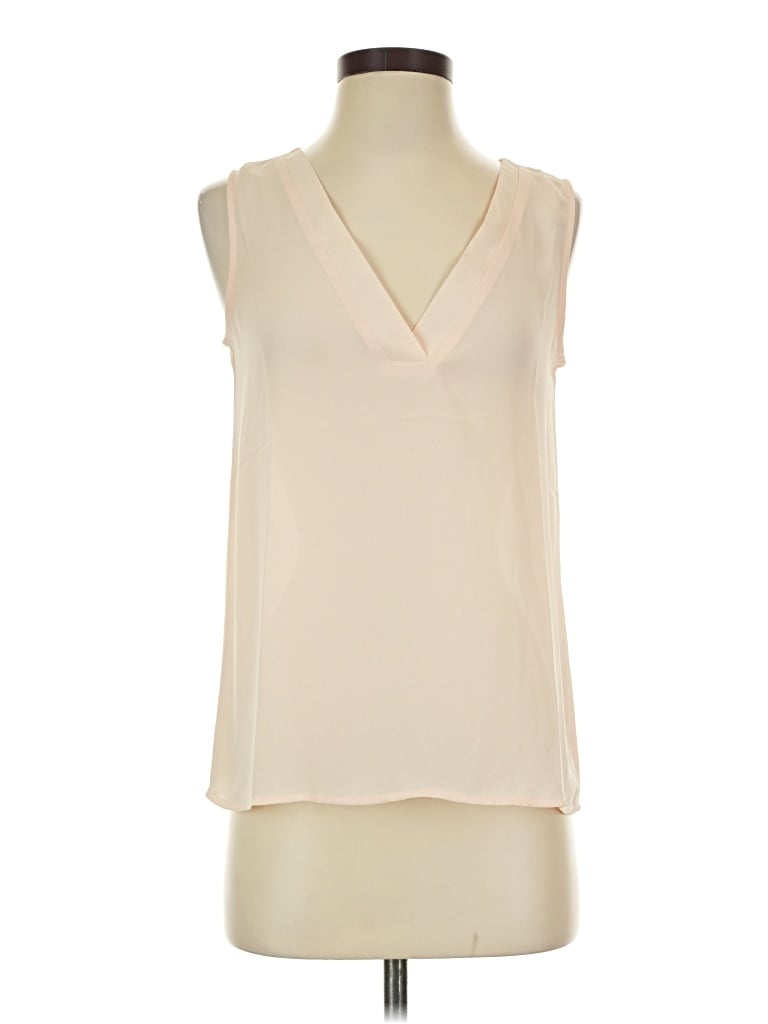 Pre-owned Forever 21 Sleeveless Blouse In Ivory