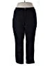 D&Co. Solid Black Casual Pants Size 2X - photo 1