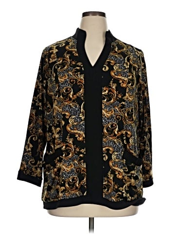 Simonton Says Long Sleeve Blouse (view 1)