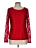 Calvin Klein Red Long Sleeve Top Size L - photo 1