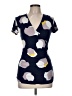 Boden Blue Short Sleeve Top Size 6 - photo 1