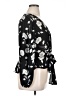Maurices 100% Polyester Black Long Sleeve Blouse Size XL - photo 4
