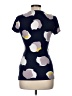 Boden Blue Short Sleeve Top Size 6 - photo 2