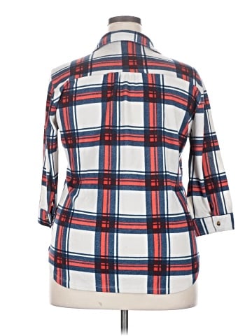 Polly & Esther 3/4 Sleeve Blouse (view 2)