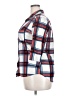 Polly & Esther Plaid Blue 3/4 Sleeve Blouse Size 2X - photo 5