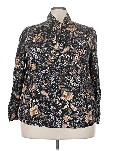 Michael Stars 3/4 Sleeve Blouse (view 1)