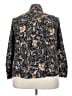 Michael Stars 100% Rayon Paisley Black 3/4 Sleeve Blouse Size 3X - photo 2