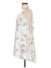 Apt. 9 100% Polyester Floral White Casual Dress Size L - photo 5