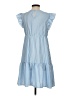 Shein Stripes Blue Casual Dress Size 4 - photo 2