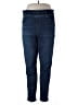SPANX Solid Blue Jeans Size 2X - photo 1