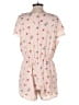 Fate 100% Polyester Hearts Pink Romper Size L - photo 2