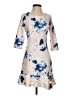 Zara Basic Floral Blue Cocktail Dress Size S - photo 1