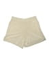 Chico's Solid Ivory Khaki Shorts Size M - photo 2