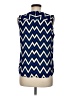 STOCKH LM 100% Polyester Blue Sleeveless Blouse Size EU 38 / US 8 - photo 2
