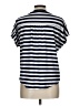 Gap Stripes Blue Short Sleeve Top Size L - photo 2