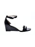 Naturalizer 100% Leather Black Wedges Size 8 1/2 - photo 1