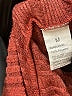 Unbranded 100% Polyester Red Pullover Sweater Size M - photo 7