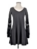 Express Gray Casual Dress Size XS - photo 1
