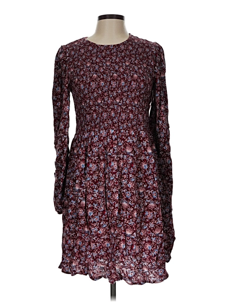 Pre-owned Old Navy Casual Dress In Burgundy