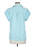Orvis Blue Short Sleeve Blouse Size S - photo 2