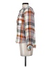 Pilcro Plaid Orange Long Sleeve Blouse Size XXS - photo 5